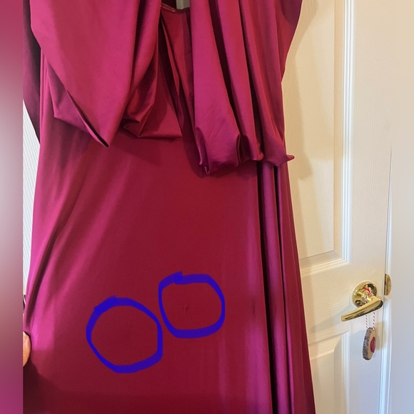 72STYLES Infinity Dress- PLUS SIZE One Dress Fits All, 72 Styles. Color: Plum. - Picture 7 of 10